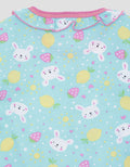 Pipiniko Rabbit Strawberry Piyama Anak Perempuan
