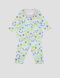 Pipiniko Print Panda Strawberry Baju Tidur Anak Perempuan