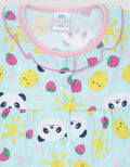 Pipiniko Print Panda Strawberry Baju Tidur Anak Perempuan
