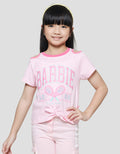 Character Barbie Offshoulder Girls T-shirt