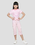 Character Barbie Offshoulder Girls T-shirt