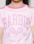 Character Barbie Offshoulder Girls T-shirt