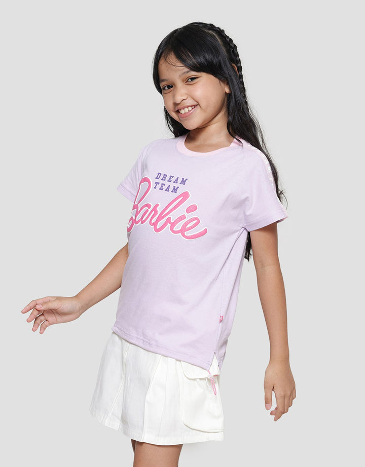 Character Barbie Dreams Kaos Lengan Pendek Anak Perempuan