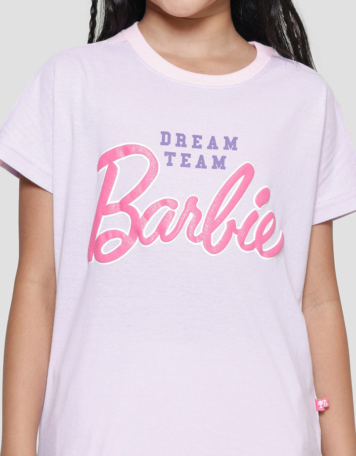 Character Barbie Dreams Kaos Lengan Pendek Anak Perempuan