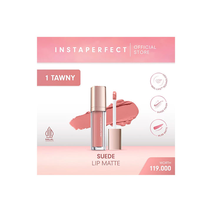 Instaperfect Suede Lip Matte 01 Tawny 4.2 g