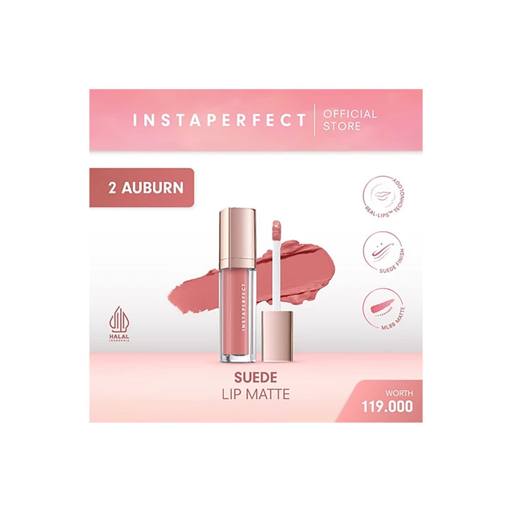 Instaperfect Suede Lip Matte 02 Auburn 4.2 g