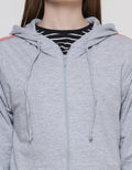 Cardinal Girl Hooded Sweater Wanita