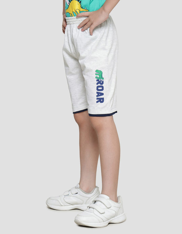 Little M Knit Roar Boys Shorts