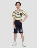 Little M Celana Pendek Knit Anak Laki-Laki