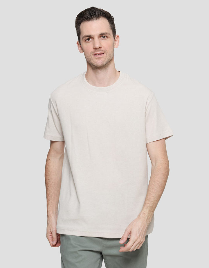 Cole Waffle Mini Kaos Casual Pria