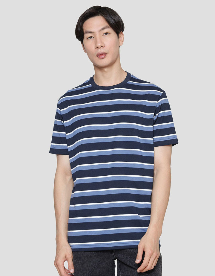 Cole Stripes M And S Slub Kaos Pria