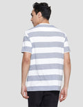 Cole Summer Stripe Kaos Casual Pria