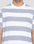 Cole Summer Stripe Kaos Casual Pria