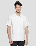 Cole Woven Adriatic Men's Short Sleeve Shirt