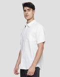 Cole Woven Adriatic Men's Short Sleeve Shirt