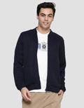 Cole Zip Knit Basic Rib Men's Jacket