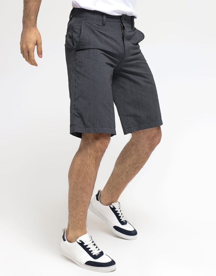 Cole Pants Print Stripe Button