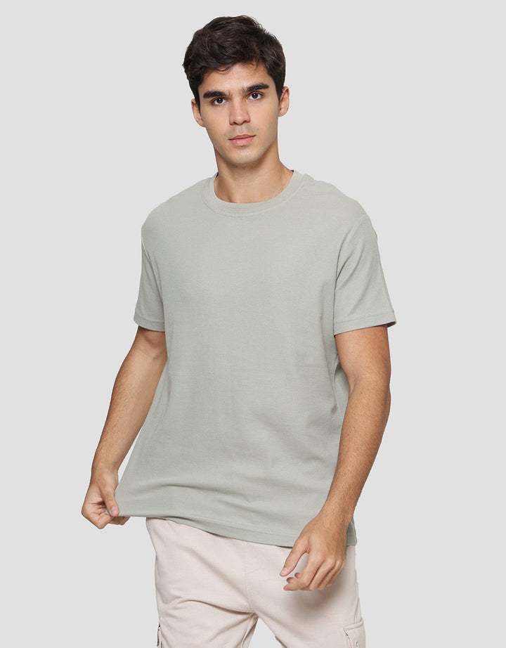 Cole Waffle Mini Kaos Casual Pria