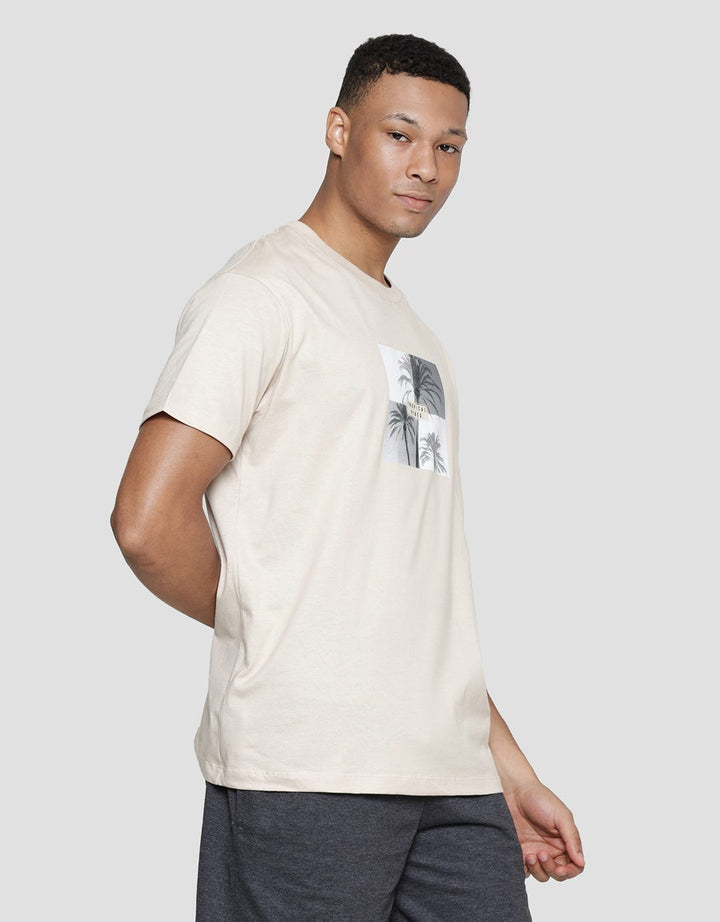 Cole Graphic Palm Movie Men's Casual T-Shirt