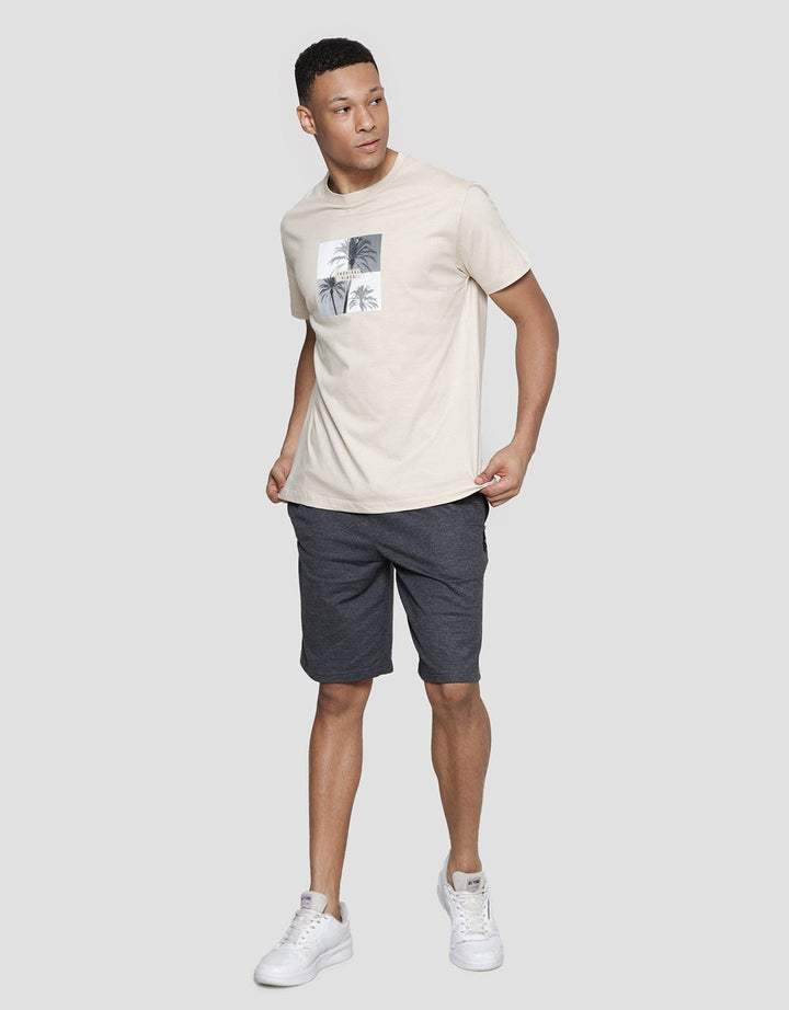 Cole Graphic Palm Movie Men's Casual T-Shirt