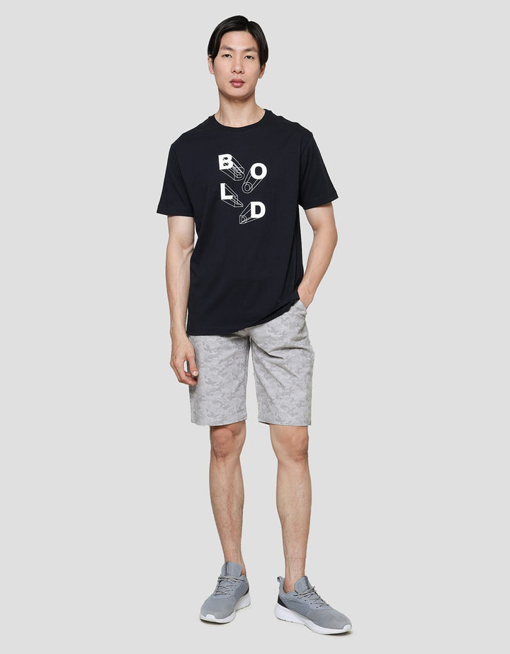 Cole Bold Shadow Kaos Casual Pria