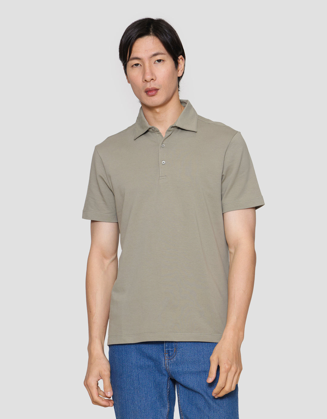 Cole NYC Twill Men's Collared T-Shirt