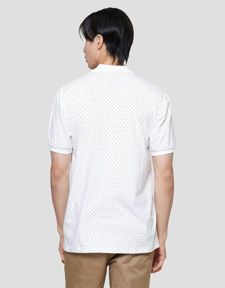 Cole Dotted Det Kaos Kerah Pria