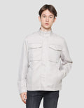 Cole Woven Twill Lavender Nyc Jaket Pria
