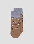 Kidz Too Cute Double Bear Kaus Kaki Anak Laki-Laki
