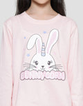 Kidz Too Bunnycorn Girls Pajamas Set