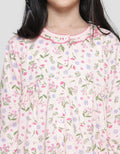 Kidz Too Print Flower Bunnycorn Girls Sleepwear Set