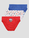 Kidz Too Superman Print Celana Dalam Isi 3 Anak Laki-Laki