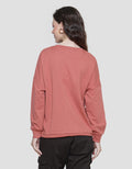 Cardinal Girl Sunrise Print Women's Sweater