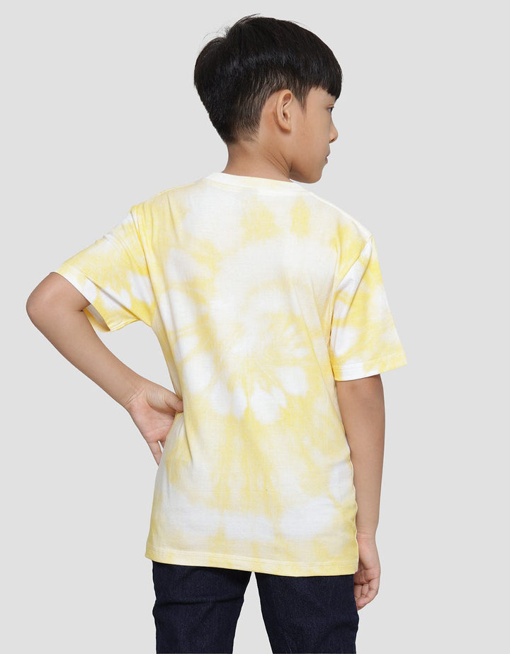 Disney Donald Tiedye Full Body Print Boys Short Sleeve T-Shirt