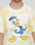 Disney Donald Tiedye Full Body Print Boys Short Sleeve T-Shirt