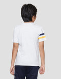 Disney Donald Jump Shout Stripe Kantong Kaos Anak Laki-Laki