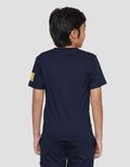 Disney Donald Print T-shirt Donald Face Half Boys