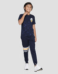 Disney Donald Print T-shirt Donald Face Half Boys