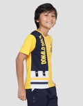 Disney Donald Oh Boy Cutsewn Stripe Kaos Anak Laki-Laki