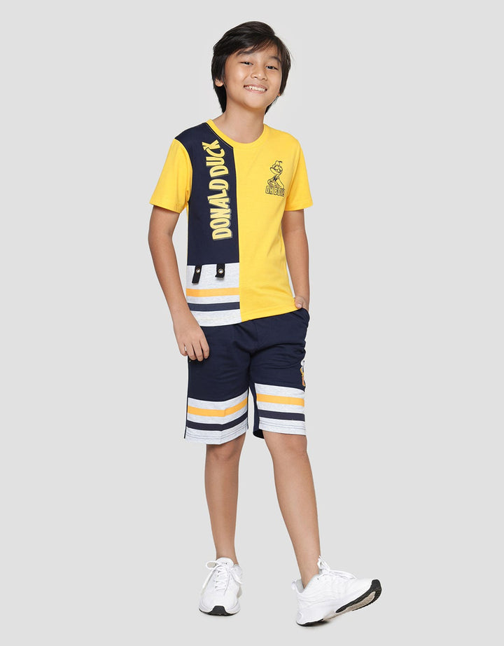 Disney Donald Oh Boy Cutsewn Stripe Kaos Anak Laki-Laki
