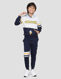 Disney Donald Duck Face Stripe Sweater Anak Laki-laki