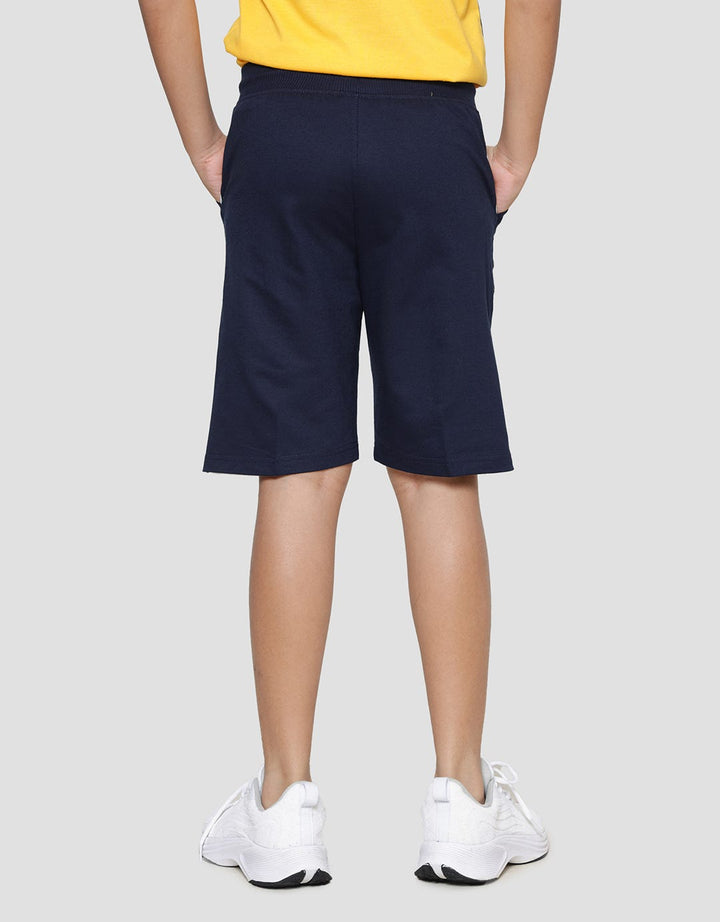 Disney Donald Face Stripe Boys Shorts