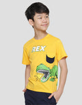 Disney Toy Story Rex Back Print Kaos Anak Laki-Laki