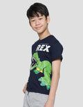 Disney Rex Nervousaurus Tail Kaos Anak Laki-Laki