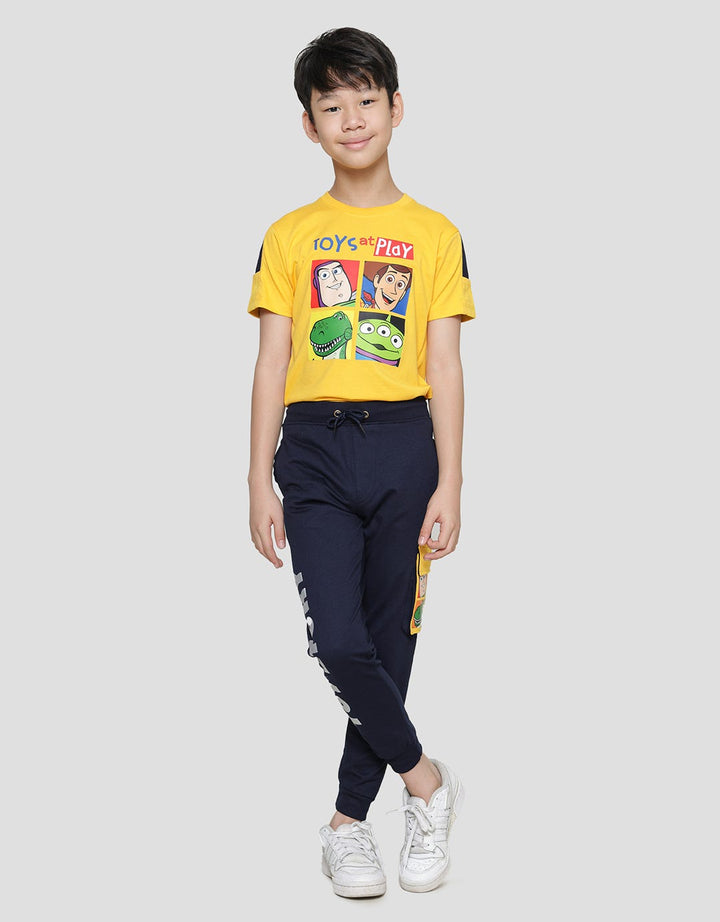 Disney Toy Story Horse Cargo Knit Boys Long Pants