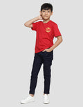 Marvel Avenger Iron Man Print Kaos Lengan Pendek Anak Laki-Laki