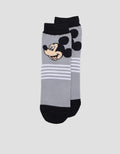 Disney Socks Mickey 5 Stripe Anak Laki-Laki