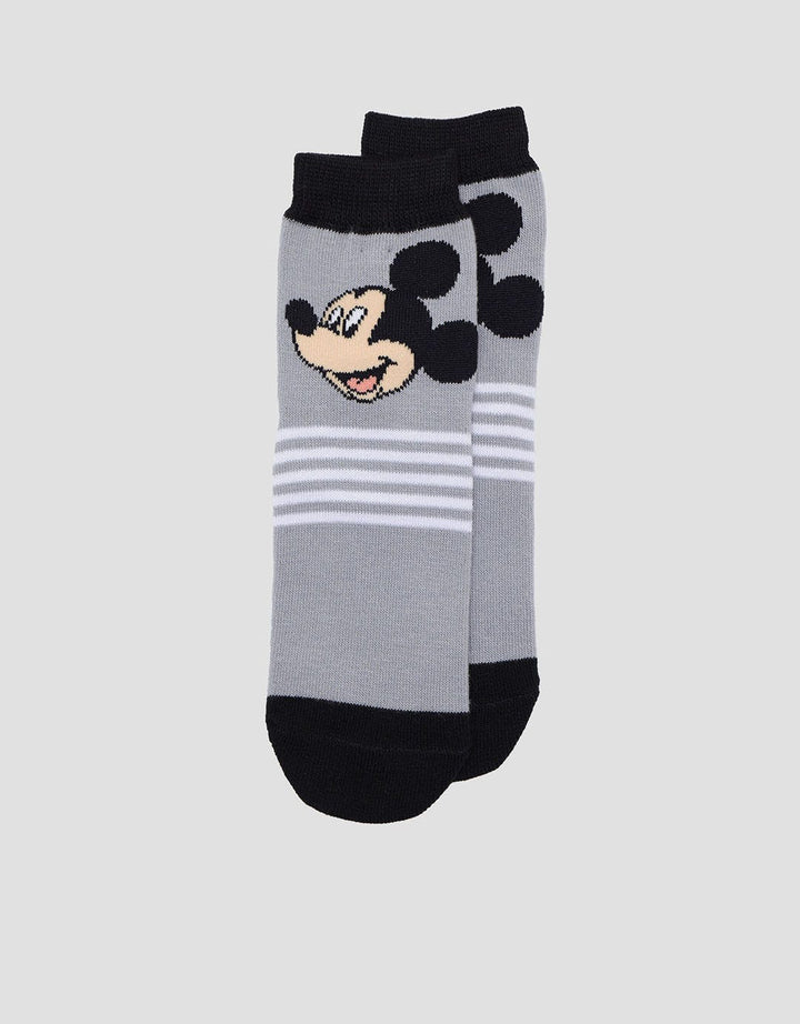 Disney Socks Mickey 5 Stripe Anak Laki-Laki