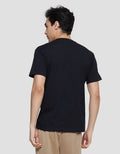 Details Comb Print Embro Logo D Riko Fit Kaos Lengan Pendek Pria