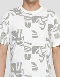 Details Slub Aop Floral Riko Fit Men's Short Sleeve T-Shirt
